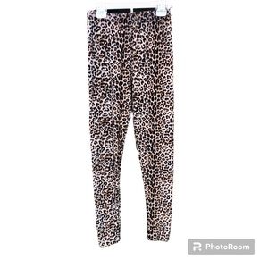 Lildy Leggings leopard animal print buttery soft  Sz. Small-Large